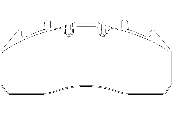 Bremsklotzsatz Vorne + Hinten Volvo Euro 5
