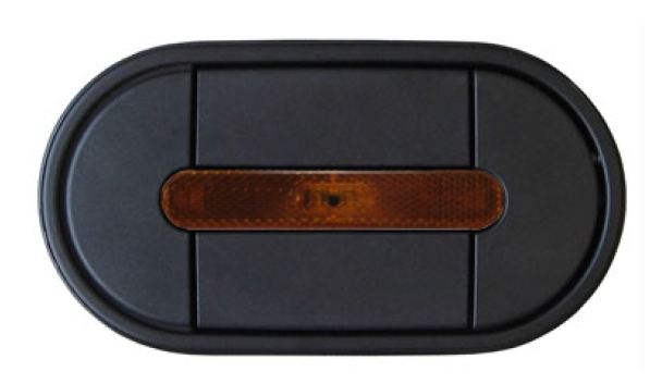 Seitenklappe-Griff mit LED, mit ZV