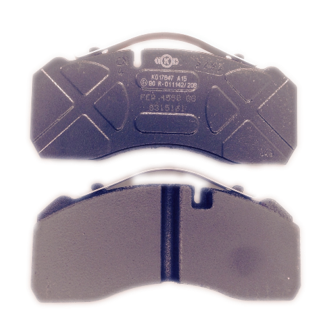 Bremsbelagsatz zu D:377mm v., hi. TEXTAR