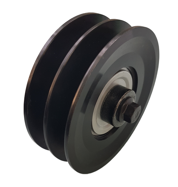 Umlenkrolle 2 Rillig für SCANIA HESS