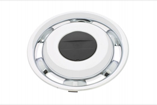 Raddeckel hinten 16&quot; chrom