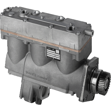 Compresseur d'air 3 cylindres avec pompe de direction assistée MB CITARO