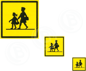 Pellicola scuolabus autoadesiva 250x250 mm