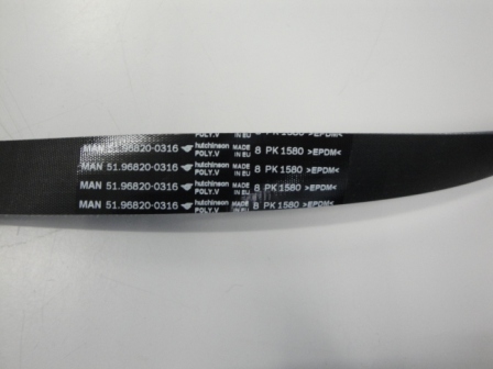 Courroie trapézoïdale crantée 8PK1550