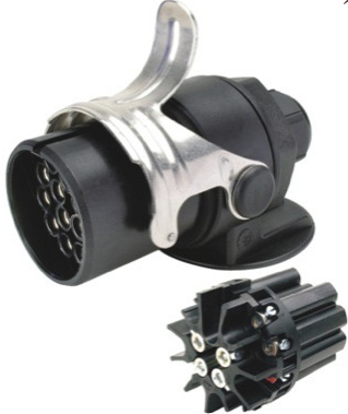 15-poliger elektrischer Stecker