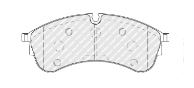 Bremsbelagsatz TEXTAR 2217801
