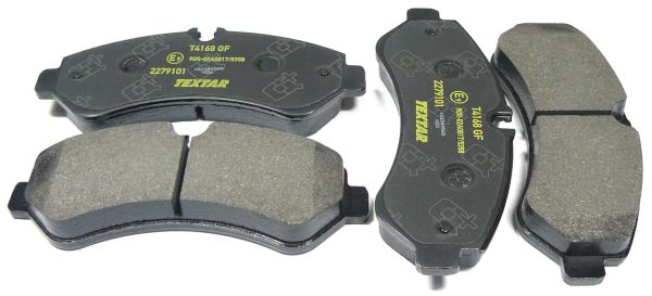 Jeu de garnitures de frein à disque Sprinter Arrière TEXTAR