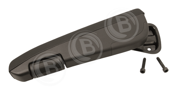 Bracciolo sinistro NTS2 incl. materiale di fissaggio, con interruttore
