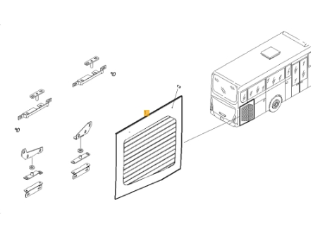 Sportello laterale posteriore destro Iveco